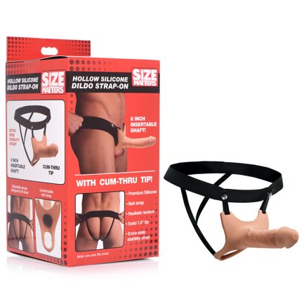 Size Matters Silicone Dildo Strap-On