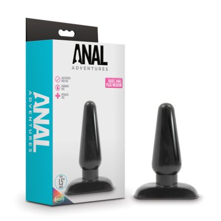 Anal Adventures Basic Anal Plug - Medium