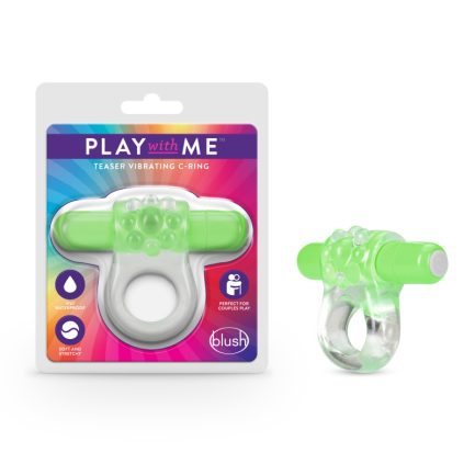 Play With Me Teaser Vibrating C-Ring - G