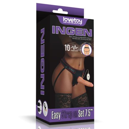 Ingen Vibrating Easy Strap-On Set