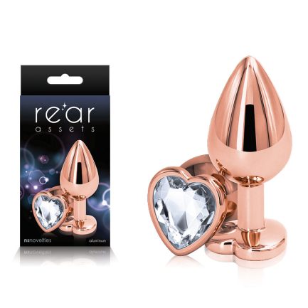 Rear Assets Rose Gold Heart Medium