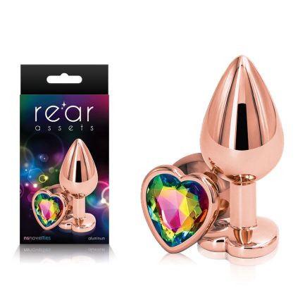 Rear Assets Rose Gold Heart Medium