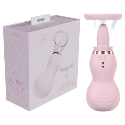 PUMPED Sensual Auto Vulva & Brest Pump - Pink