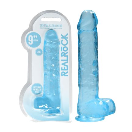 REALROCK Realistic Dildo With Balls 9IN